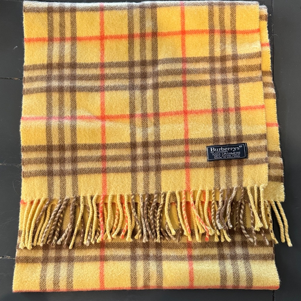 Burberry Cashmere Scarf